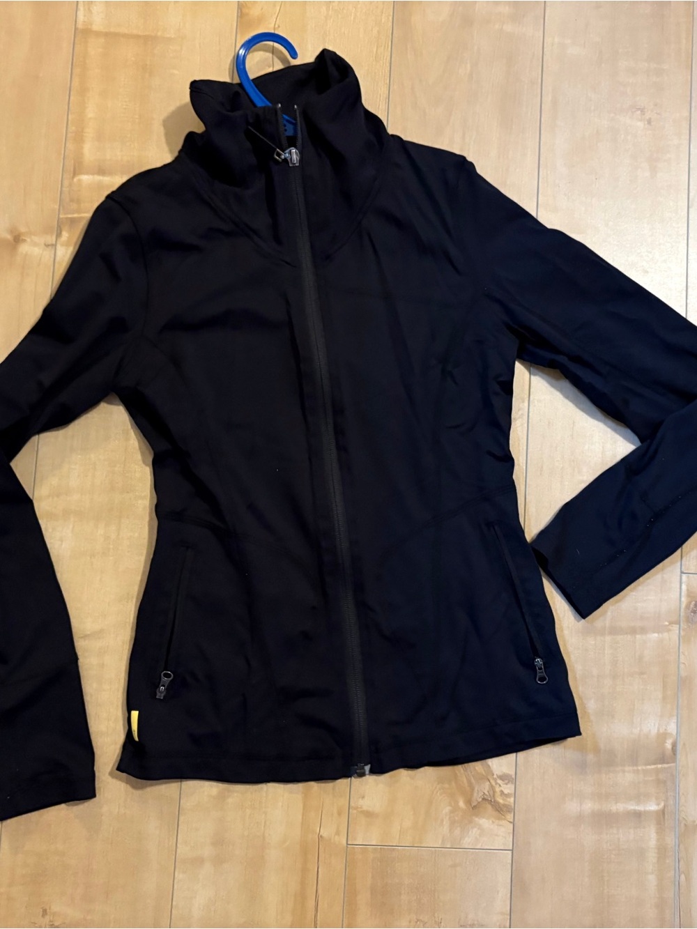 Lole Black Zip-Up Active Jacket